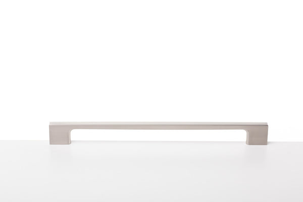 The Edge Cabinet Handle – Smooth Nickel