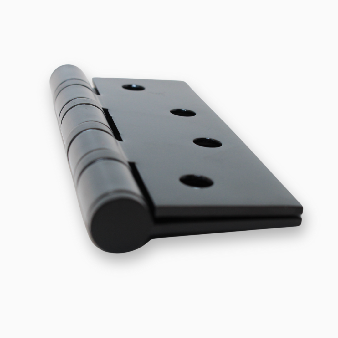 Ball Bearing Hinge (Pair) - Smooth Black