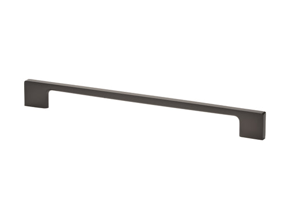 The Edge Cabinet Handle – Smooth Graphite