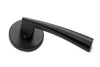 The Curve Lever Handle – Smooth Black