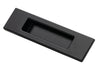 Straight Flush Pull (Single) – 152mm – Smooth Black