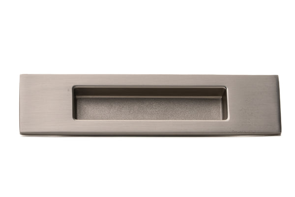 Straight Flush Pull (Single) – 152mm – Smooth Nickel