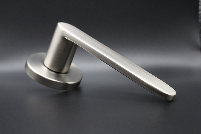 The Long Lever Handle Smooth Nickel