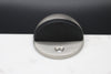 Half Moon Door Stop – Smooth Nickel