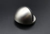 Half Moon Door Stop – Smooth Nickel