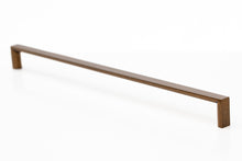 The Linear Cabinet Handle Rustic Copper