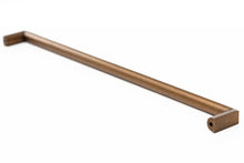 The Linear Cabinet Handle Rustic Copper