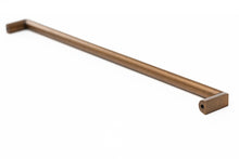The Linear Cabinet Handle Rustic Copper