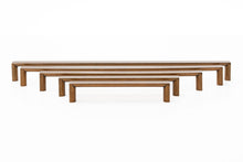 The Linear Cabinet Handle Rustic Copper