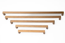 The Linear Cabinet Handle Rustic Copper