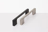 The Edge Cabinet Handle – Smooth Nickel