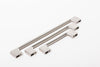 The Edge Cabinet Handle – Smooth Nickel