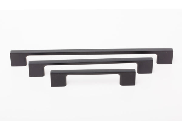 The Edge Cabinet Handle – Smooth Black