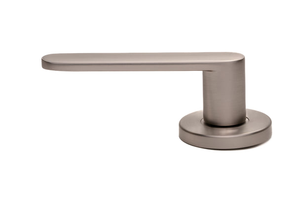 The Long Lever Handle – Smooth Nickel