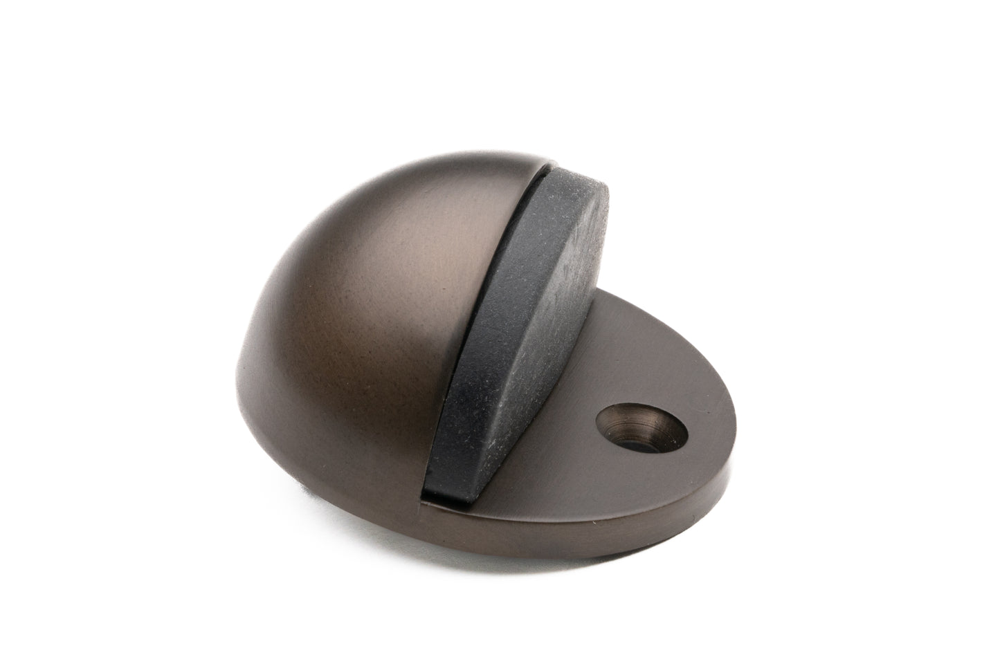Half Moon Door Stop – Smooth Bronze