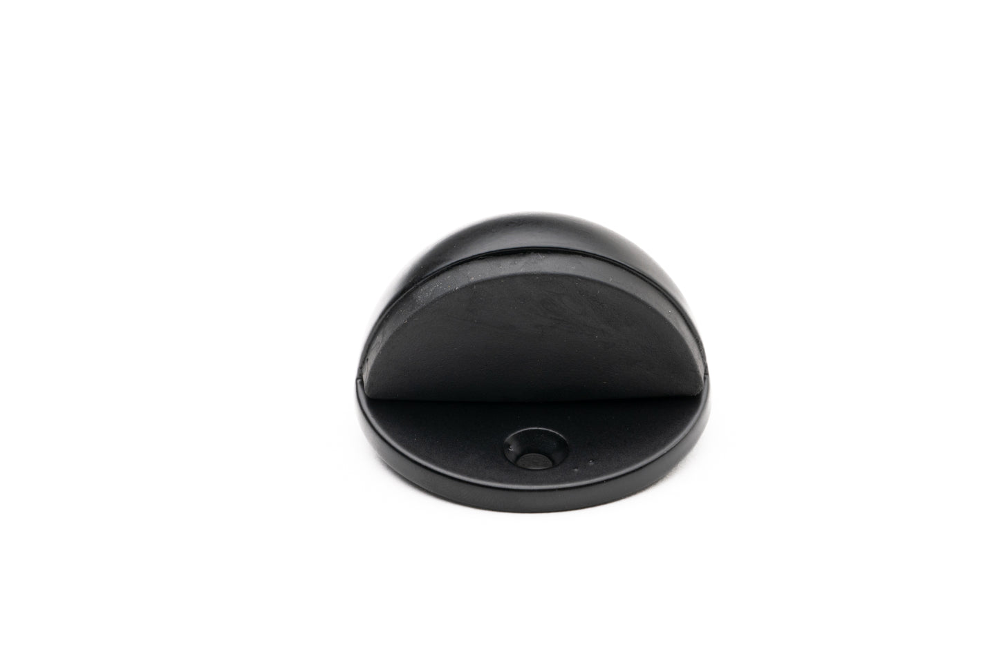 Half Moon Door Stop – Smooth Black