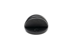 Half Moon Door Stop Smooth Black