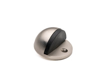 Half Moon Door Stop Smooth Nickel