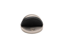 Half Moon Door Stop Smooth Nickel