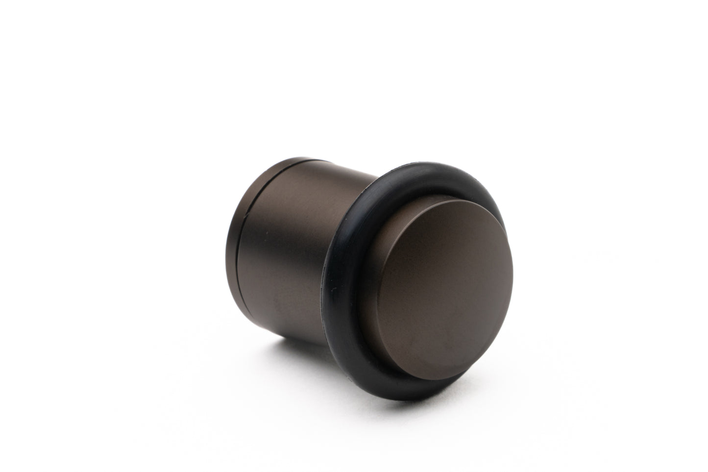 Heavy Duty Floor Mounted Door Stop – Smooth Bronze