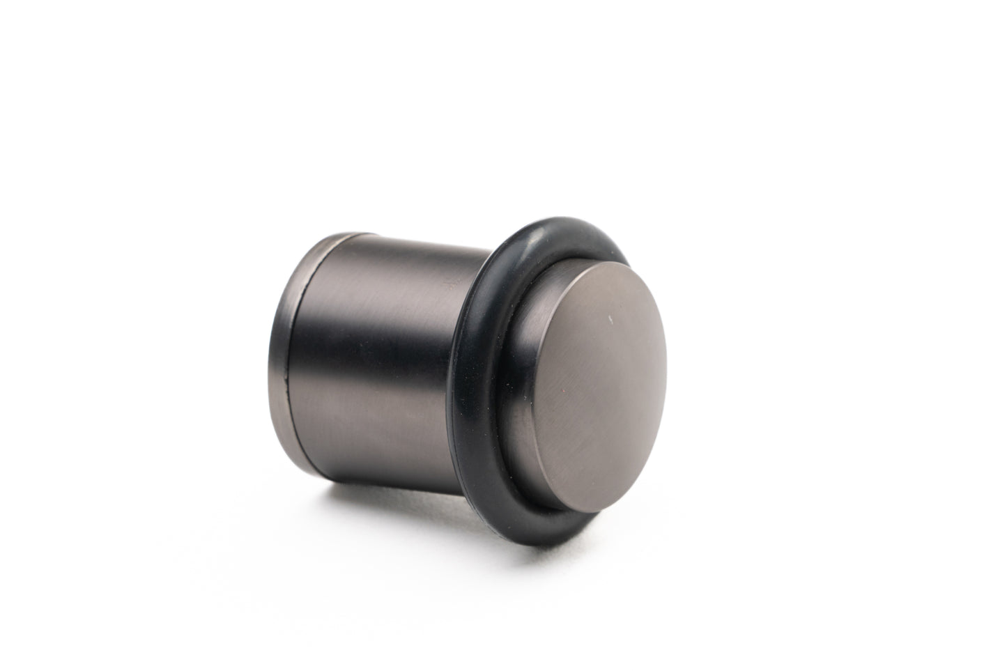 Heavy Duty Floor Mounted Door Stop – Smooth Graphite