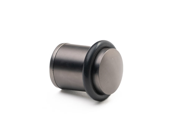 Heavy Duty Floor Mounted Door Stop Smooth Graphite