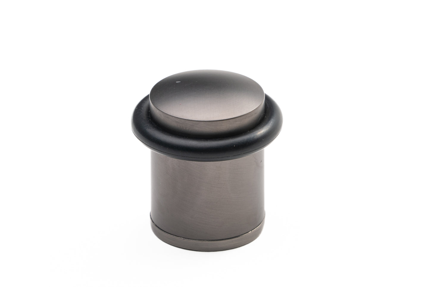 Heavy Duty Floor Mounted Door Stop – Smooth Graphite