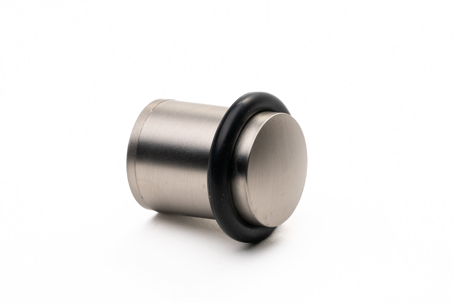 Heavy Duty Floor Mounted Door Stop – Smooth Nickel