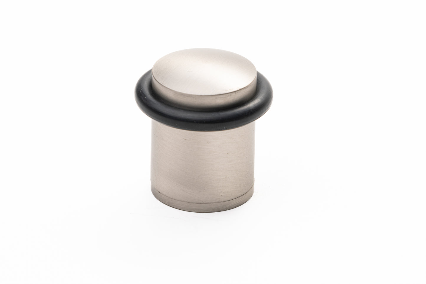 Heavy Duty Floor Mounted Door Stop – Smooth Nickel