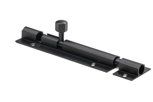 Heavy Duty Barrel Bolt – 150mm – Smooth Black