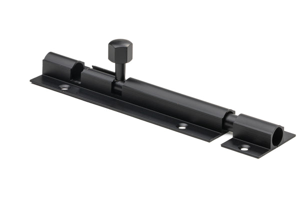 Heavy Duty Barrel Bolt 150mm Smooth Black