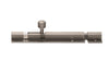 Heavy Duty Barrel Bolt – 150mm – Smooth Nickel