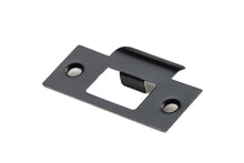 T Striker Plate Metal Door Frames Smooth Black