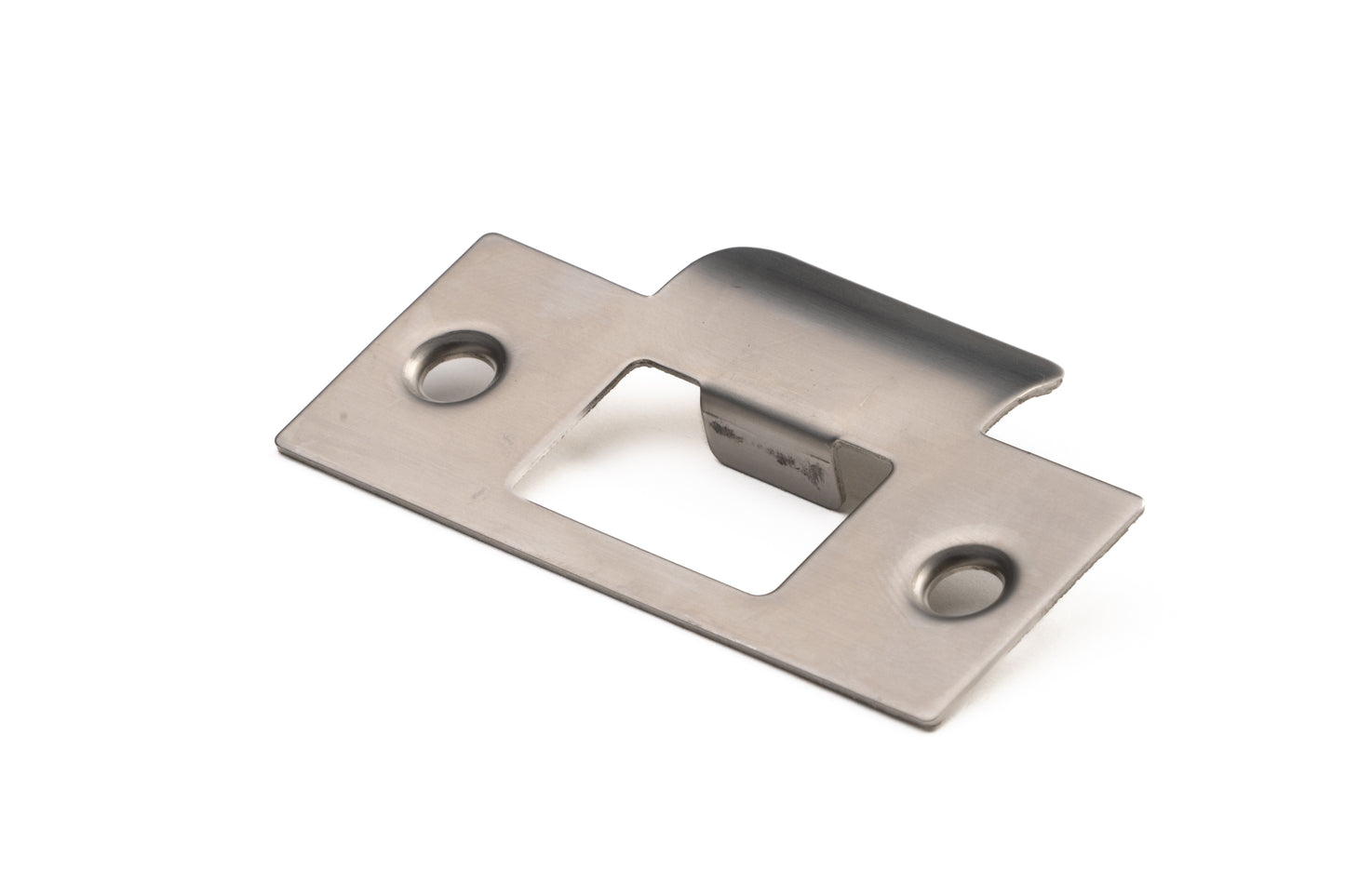 T Striker Plate – Metal Door Frames – Smooth Nickel