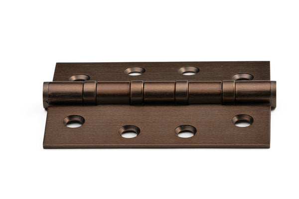 Ball Bearing Hinge (Pair) – Smooth Bronze