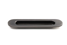 Oval Flush Pull (Single) 150mm Smooth Graphite