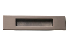 Straight Flush Pull (Single) 152mm Smooth Bronze