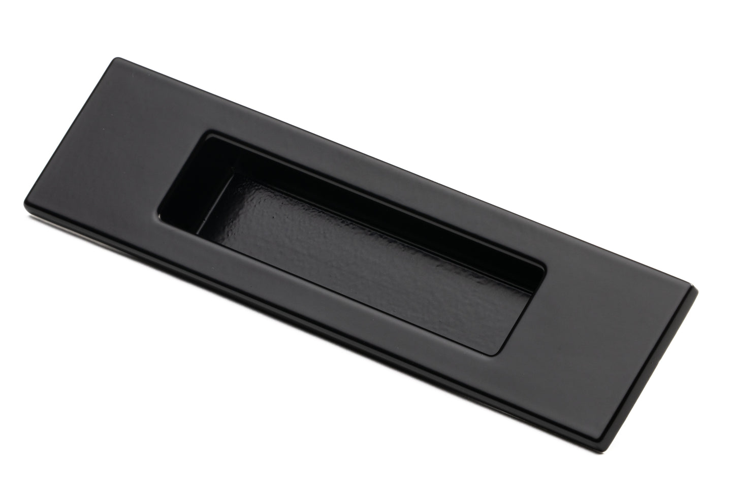 Straight Flush Pull (Single) – 152mm – Smooth Black