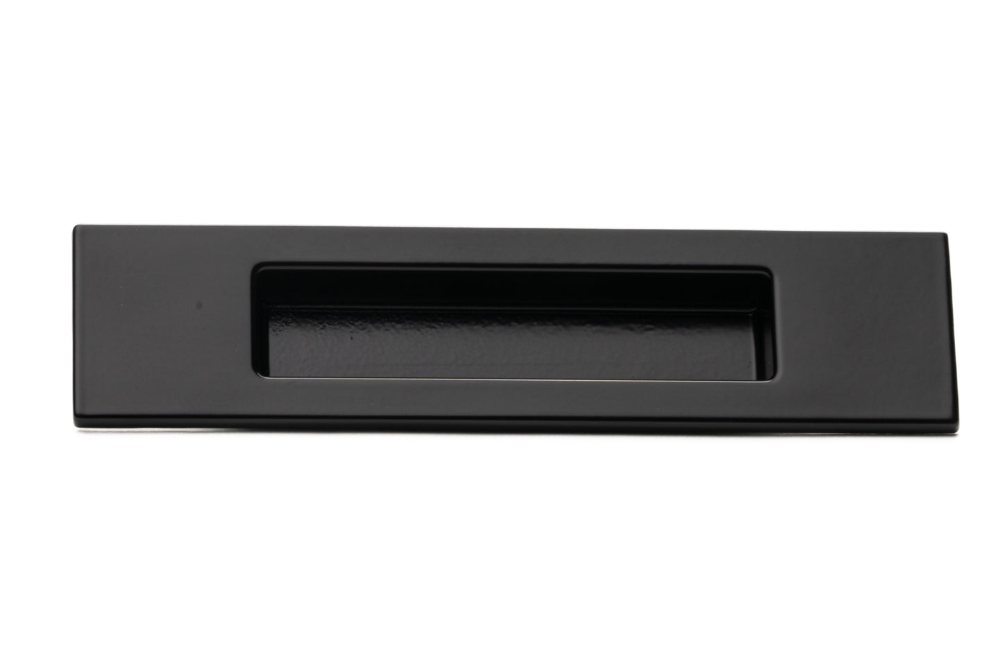 Straight Flush Pull (Single) – 152mm – Smooth Black