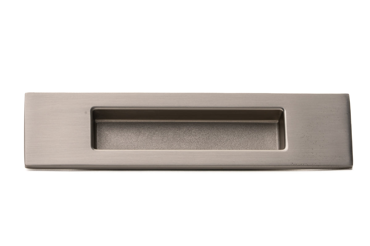 Straight Flush Pull (Single) 152mm Smooth Nickel