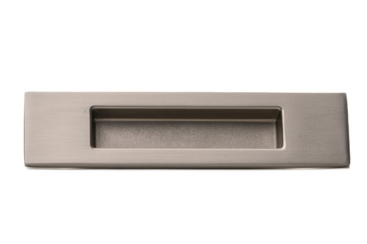 Straight Flush Pull (Single) – 152mm – Smooth Nickel