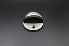 Half Moon Door Stop Smooth Nickel