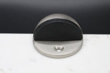 Half Moon Door Stop Smooth Nickel