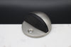 Half Moon Door Stop – Smooth Nickel