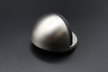Half Moon Door Stop Smooth Nickel