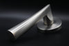 The Curve Lever Handle – Smooth Nickel