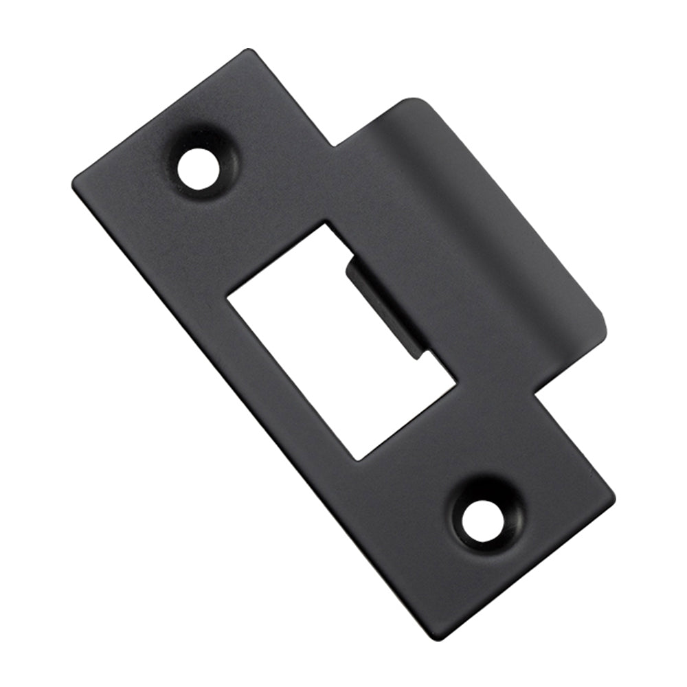 T Striker Plate – Metal Door Frames – Smooth Black